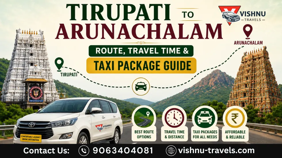 tirupati to arunachalam